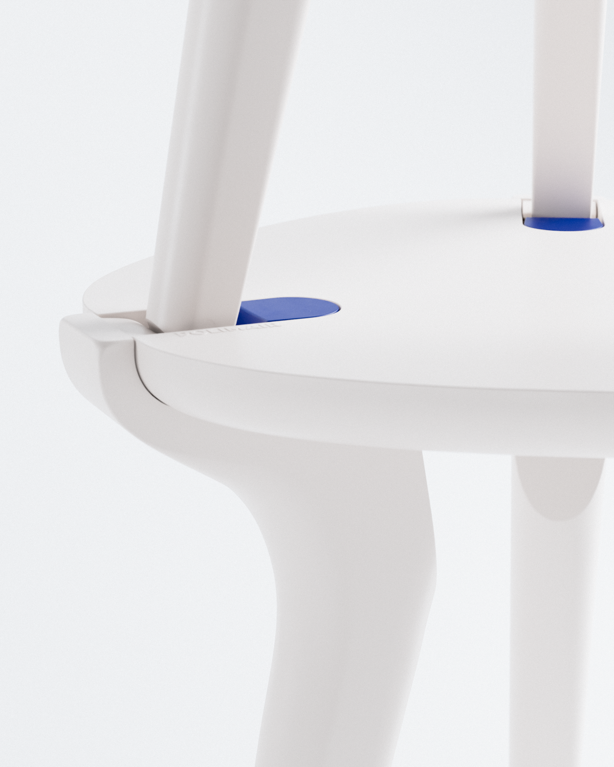 Tabouret Baiji Blanc