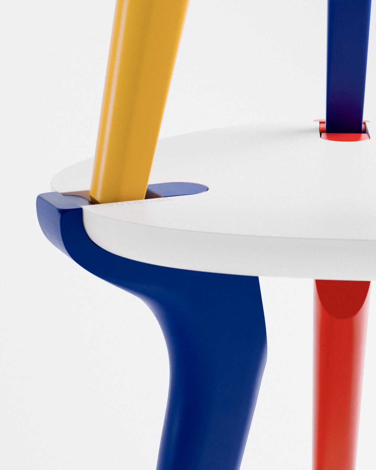 Tabouret Baiji Mondrian