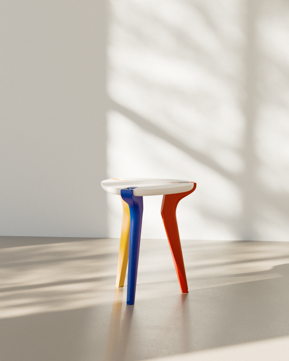 Tabouret Baiji Mondrian