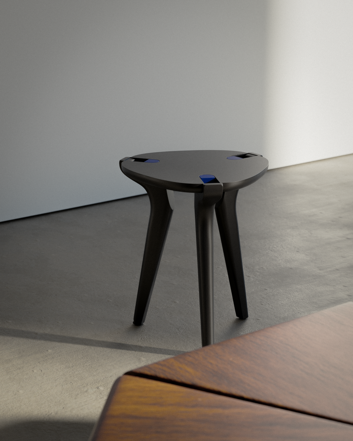 Tabouret Baiji Noir